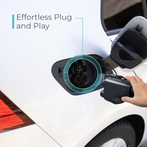 Lectron Tesla Supercharger to CCS Electric Vehicle Adapter - 500 Amps / 1,000V - Fast Charge Your CCS1 EV at Tesla Superchargers with Vortex Plug