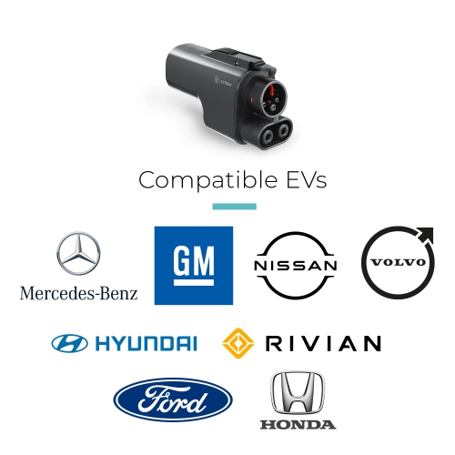 Lectron Tesla Supercharger to CCS Electric Vehicle Adapter - 500 Amps / 1,000V - Fast Charge Your CCS1 EV at Tesla Superchargers with Vortex Plug