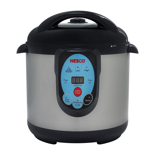 NESCO – autocuiseur électrique intelligent NPC-9 et canner, 9,5 pintes, acier inoxydable