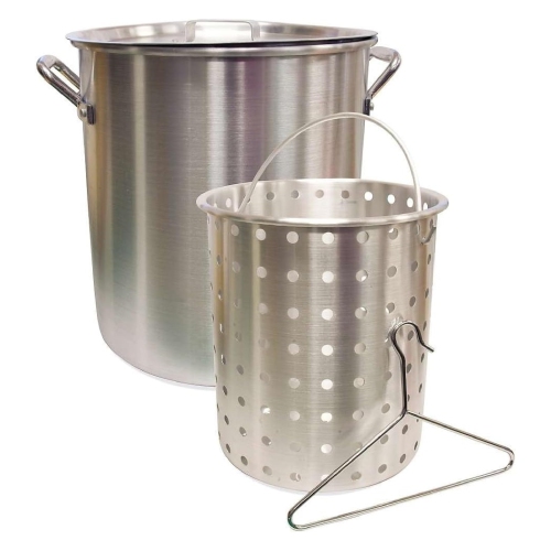 Image 1 of 9.. Camp Chef 32-Quart Aluminum Pot