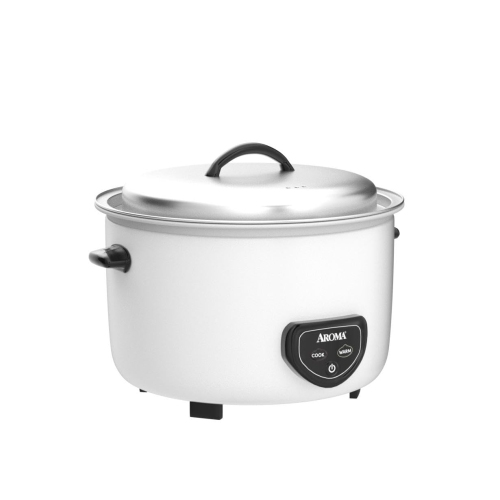 Aroma Housewares Commercial 60-Cup / 14Qt. Rice & Grain Cooker (ARC-1430E), White