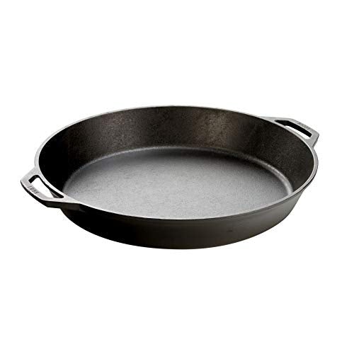 Lodge L17SK3 17-Inch Logic Pre-Seasoned Cast Iron Skillet