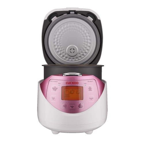 Cuckoo CR-0631F Rice Cooker 6 Cups Uncooked Pink