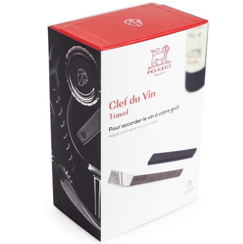 Peugeot – outil à vin de voyage Clef du vin 245078, acier inoxydable