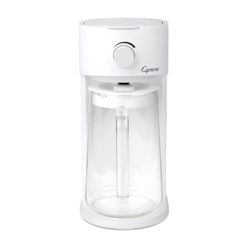 Capresso 623,02 – machine à thé glacé Select, 80&nbsp;oz, blanc