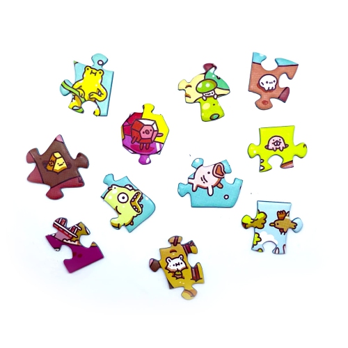 Le casse-tête Crystal Caves • de 1000 pièces de la Magic Puzzle Company • Série 2