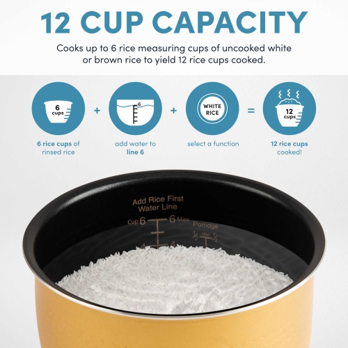 Aroma Housewares ARC-6106 Professional 6 Cups Uncooked Rice Cooker, Slow, Food Steamer, MultiCooker, Silver