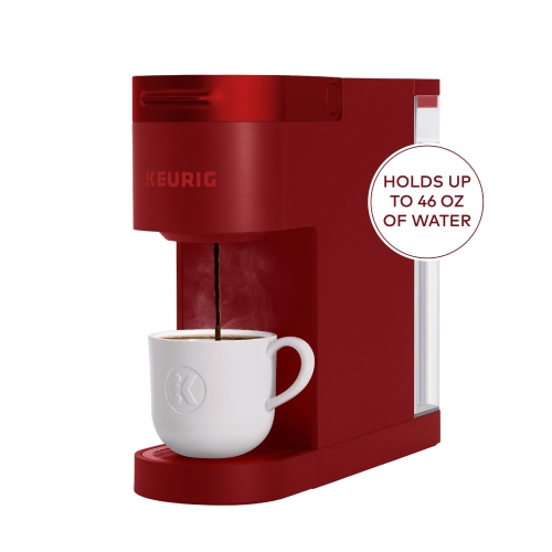 Keurig® K- Slim® Single Serve K-Cup Pod Coffee Maker, Multistream™ Technology, Scarlet Red