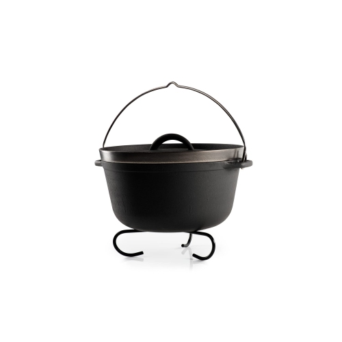 Outdoors Guidecast 5 qt faitout | faitout en fonte pour le camping, la cabine et la cuisine à la maison