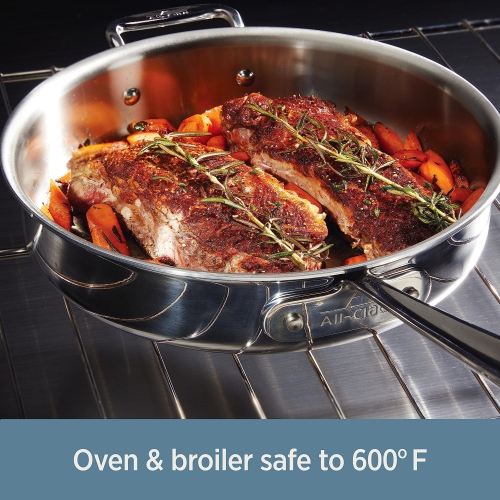 Batterie de cuisine entièrement revêtue de poêles à frire en acier inoxydable de D3 cm, 10 po et 12 po, argent