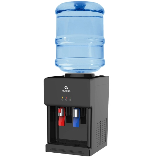 AVALON  Premium Hot/cold Top Loading Countertop Water Cooler Dispenser With Child Safety Lock. Ul/energy Star Approved Within one month, I had to return two of the water dispenser