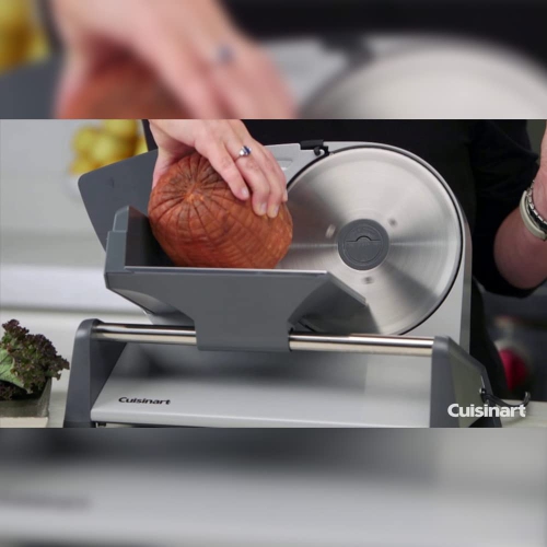 Cuisinart FS-75 Kitchen Pro Food Slicer, Gray