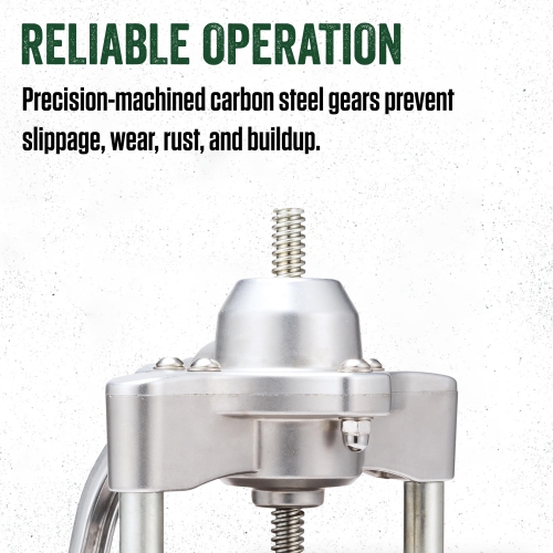 LEM Products 1606 Stainless Steel Vertical Sausage Stuffer, 5 lb, Silver