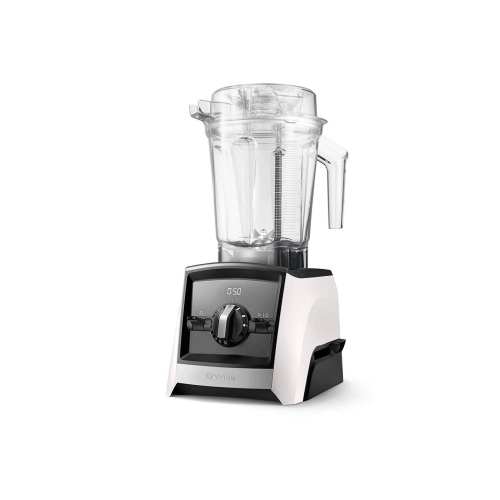 Mélangeur intelligent série A2500 Ascent White de Vitamix, qualité professionnelle, 64&nbsp;oz. Contenant à profil bas, 64 oz liq