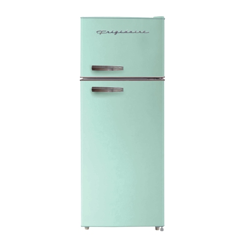 Frigidaire EFR753-MINT 2 Door Apartment Size Refrigerator with Freezer, 7.5 cu ft, Retro, Mint