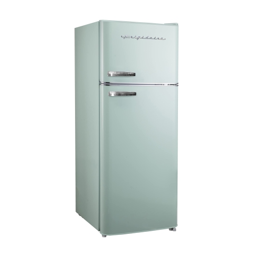 Frigidaire EFR753-MINT 2 Door Apartment Size Refrigerator with Freezer, 7.5 cu ft, Retro, Mint