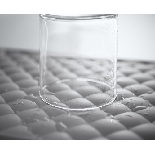 KOHLER Collapsible Wine Glass Holder or Drying Rack. Collapsible to 1.25", Holds up to 6 Glasses, Charcoal