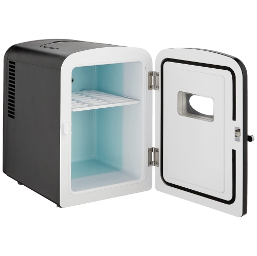 Réfrigérateur à boissons rétro RCA Mini, 6 canettes, noir, RMIS129-BLACK