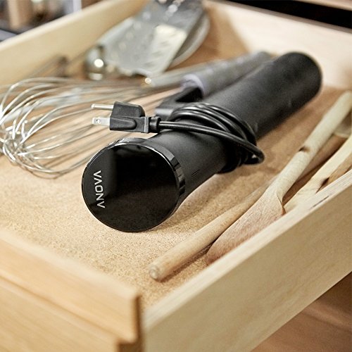 ANOVA – Cuiseur de précision sous vide Culinary AN400-US00 Nano, 12,8 x 2,2 x 4,1 po, noir