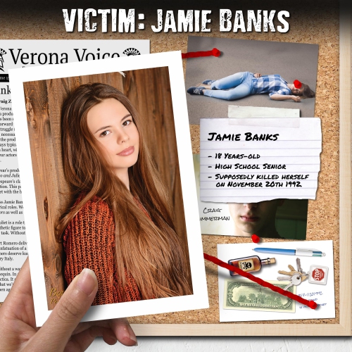 Jeu Unsolved Case Files - Jamie Banks - Cold Case Murder Mystery Game Can You Solve The crime - Anglais seulement