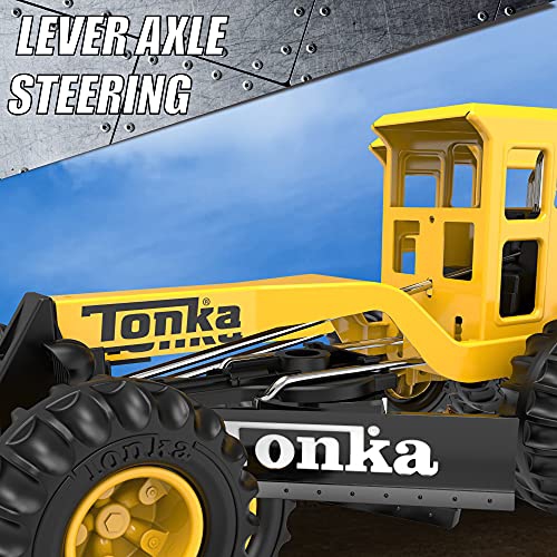 Tonka - Steel Classics Road Grader - Amazon Exclusive - Frustration Free Packaging