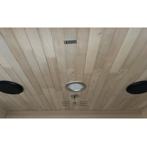 Blispod, Vienne, sauna infrarouge lointain Hemlock canadien EMF très faible, 74,8 x 35,4 po, 2&nbsp;personnes