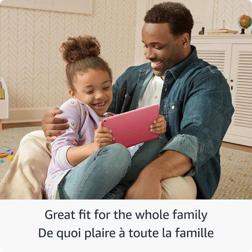 Tablette 8 po 64 Go FireOS Fire HD 8 d'Amazon avec processeur à 6 coeurs MTK/MT8169A - Noir