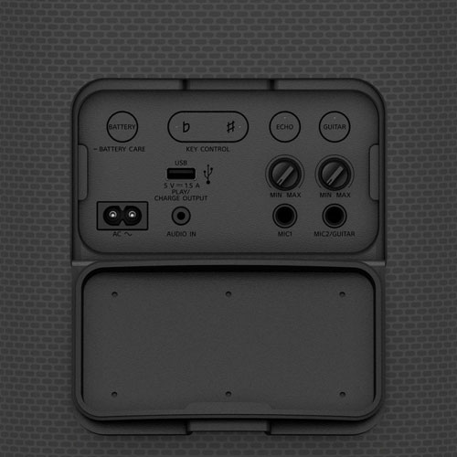 Haut-parleur de fête sans fil Bluetooth SRS-XV500 de Sony - Noir