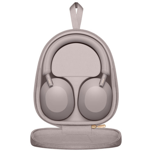 Sony WH-1000XM5 Over-Ear Noise Cancelling Bluetooth Headphones - Smoky Pink