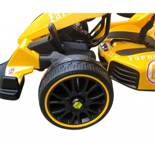 Zoom Buggeez 2024 12V Ferrari Style Kids Electric Ride On Go Kart