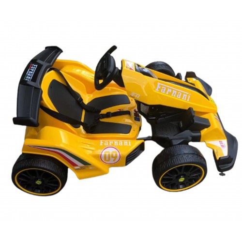 Zoom Buggeez 2024 12V Ferrari Style Kids Electric Ride On Go Kart