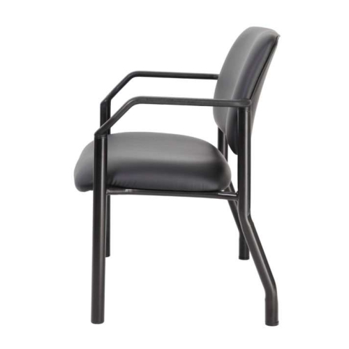 Nicer Furniture Anti-Microbial Bariatric Guest Chair, 500 lbs Capacity