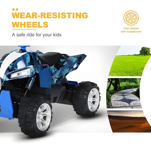 Véhicule tout-terrain 4×4 pour enfants 24&nbsp;V S2888 de Zoom Buggeez