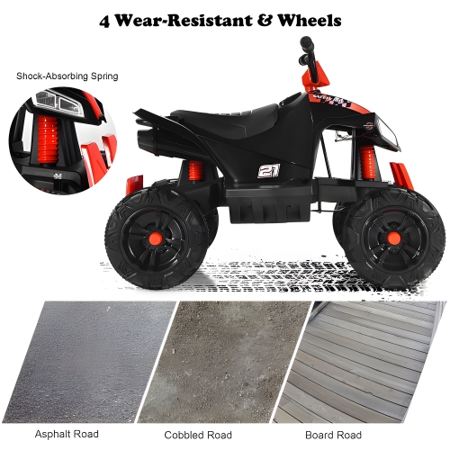 Zoom Buggeez S2888 24V Off-Road 4×4 Kids Ride On ATV