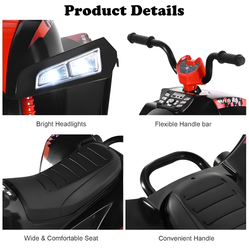 Zoom Buggeez S2888 24V Off-Road 4×4 Kids Ride On ATV