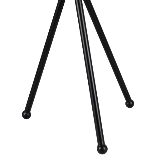 Iron Table Lamp with Wire Cylinder Shade - 19.5" - Black and Gold