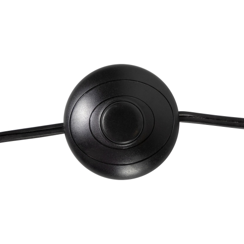 Iron Table Lamp with Wire Shade - 29.75" - Black and Gold