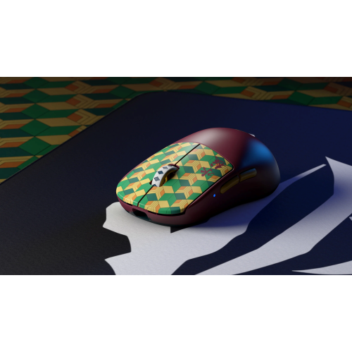 Pulsar X2H Demon Slayer Wireless Gaming Mouse - Ultra-Lightweight 55g, PAW3395 26K DPI Sensor, Optical Switches, Symmetrical Design High Hump,