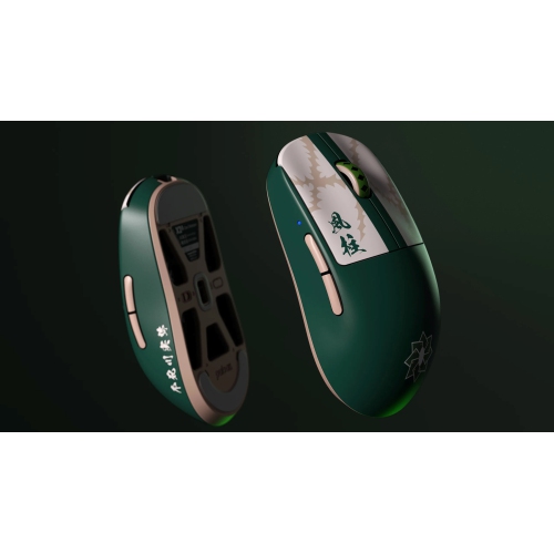 Pulsar X2A Demon Slayer Wireless Gaming Mouse - Ultra-Lightweight 58g, PAW3395 26K DPI Sensor, Optical Switches, Ambidextrous, Lag-Free 2.4GHz