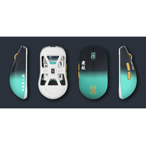 Pulsar X2H Mini Demon Slayer Wireless Gaming Mouse Ultra-Lightweight 53g, PAW3395 26K DPI Sensor, Optical Switches, Symmetrical Design High Hump