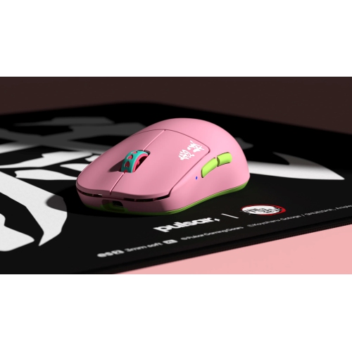 Pulsar X2H Mini Demon Slayer Wireless Gaming Mouse Ultra-Lightweight 55g, PAW3395 26K DPI Sensor Optical Switches Symmetrical Design High Hump