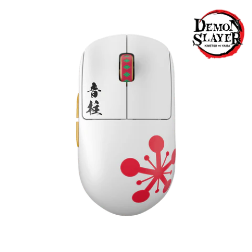 Pulsar X2H Demon Slayer Wireless Gaming Mouse Ultra-Lightweight 55g, PAW3395 26K DPI Sensor, Optical Switches, Symmetrical Design High Hump, Lag-Free