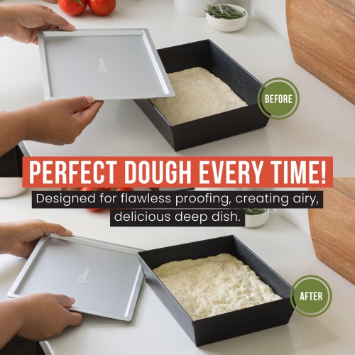 Chef Pomodoro Authentic Detroit-Style Pizza Pan Lid