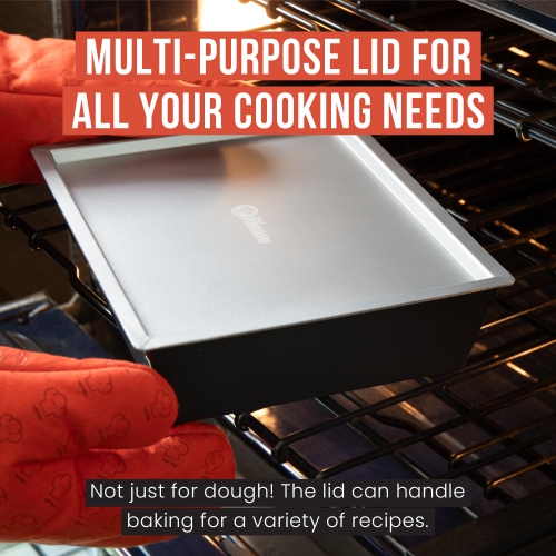 Chef Pomodoro Authentic Detroit-Style Pizza Pan Lid