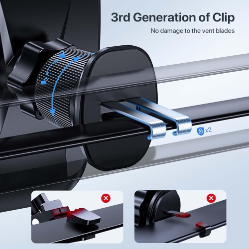 Miracase Car Phone Mount, Hands Free Cell Phone Holder Compatible With All Mobile Phones,Long Arm Universal Phone Holder For Car Dashboard Windshield