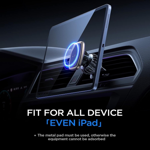 Magnetic Phone Holder for Car, Gold