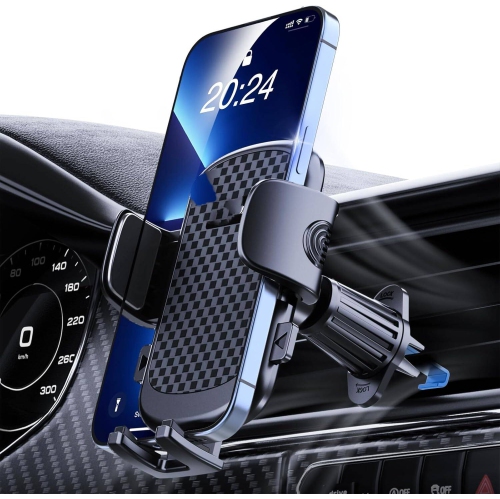 Phone Holder for Your Car Vent Odorless Universal Cellphone Car Mount Truck Cradle Mobile Cell Stand for iPhone 15 Pro Max 14 Plus 13 12 11 SE Androi