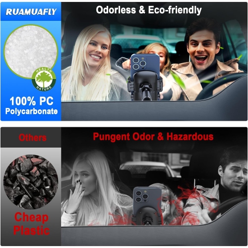 Phone Holder for Your Car Vent Odorless Universal Cellphone Car Mount Truck Cradle Mobile Cell Stand for iPhone 15 Pro Max 14 Plus 13 12 11 SE