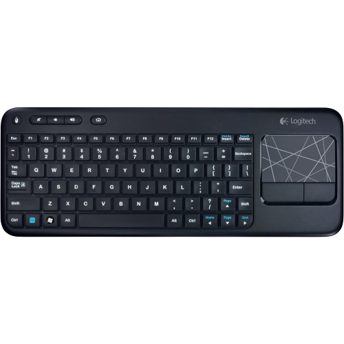 Refurbished- Logitech Wireless Touch Keyboard K400 with Built-In Multi-Touch Touchpad (920-003070) (FRENCH)