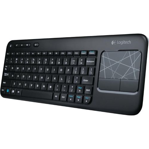 Remis à neuf - clavier tactile sans fil K400 de Logitech avec pavé tactile multipoint intégré (920-003070) (FRANÇAIS)